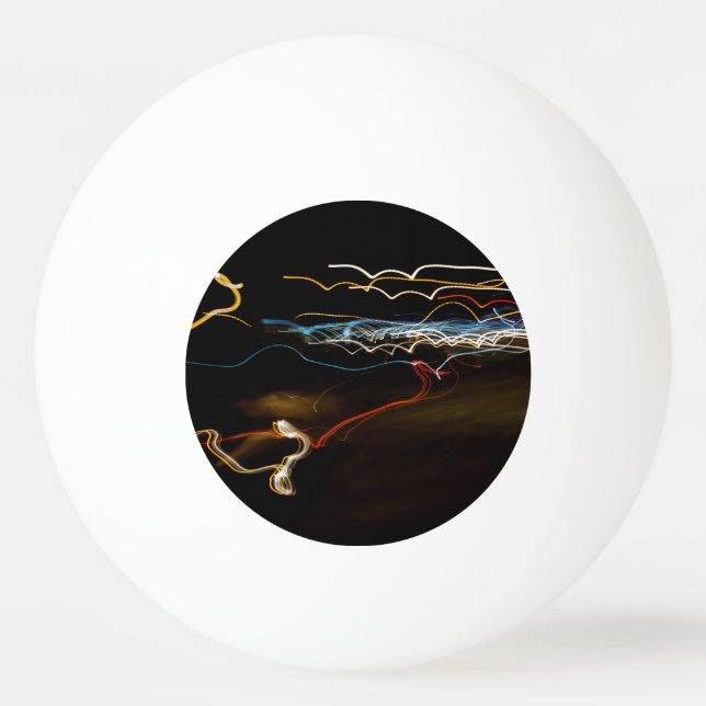 Balle De Ping Pong tireur noir (Devant)