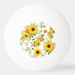 Balle De Ping Pong Tournesol 8