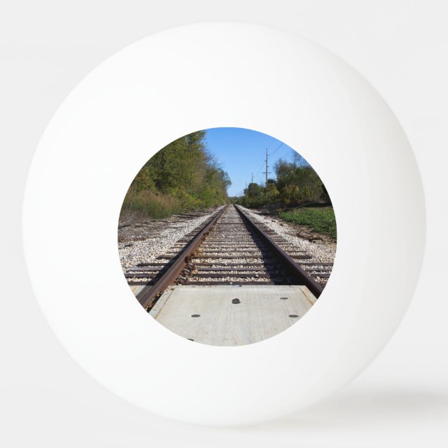 Balle De Ping Pong Traces ferroviaires - Photo (Devant)