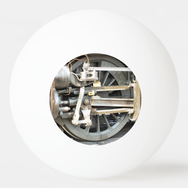 BALLE DE PING PONG TRAINS À VAPEUR (Devant)