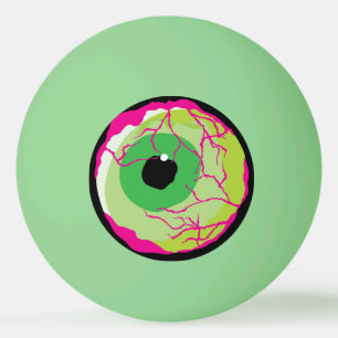 Balle De Ping Pong 'Trick or Treat' Eyeball et bonbons personnalisabl