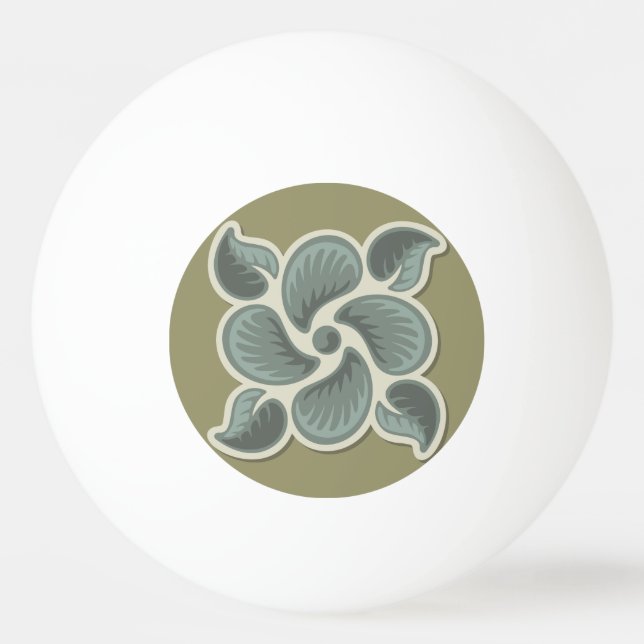 Balle De Ping Pong Tuile déco 2 (Dos)
