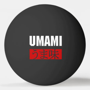 BALLE DE PING PONG UMAMI うま味 BALLON DE PING PONG