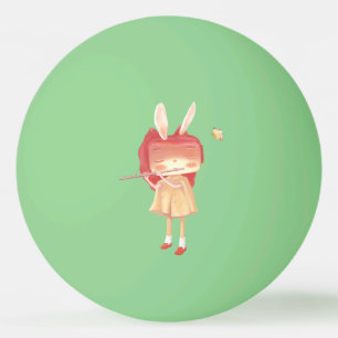 Balle De Ping Pong Un jardin dans mon coeur