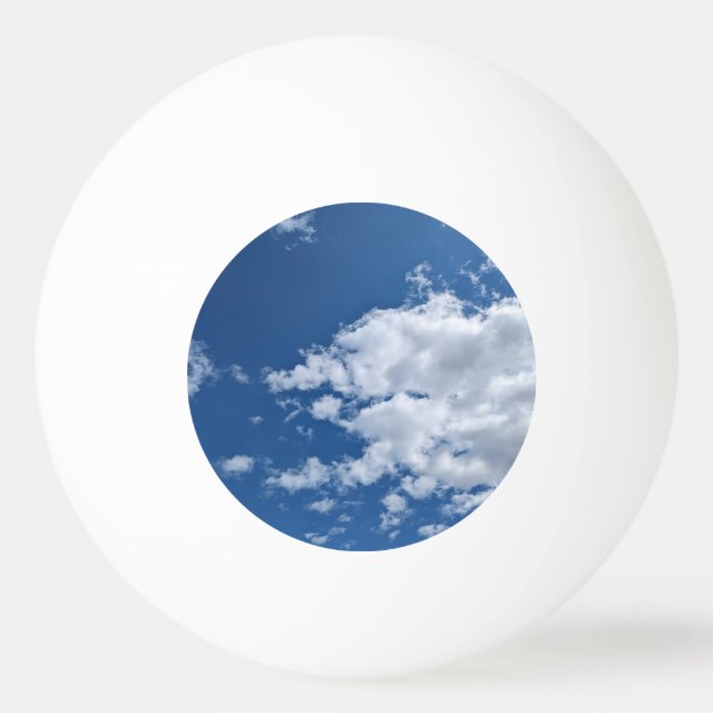 Balle De Ping Pong Un triangle dans les nuages (Devant)