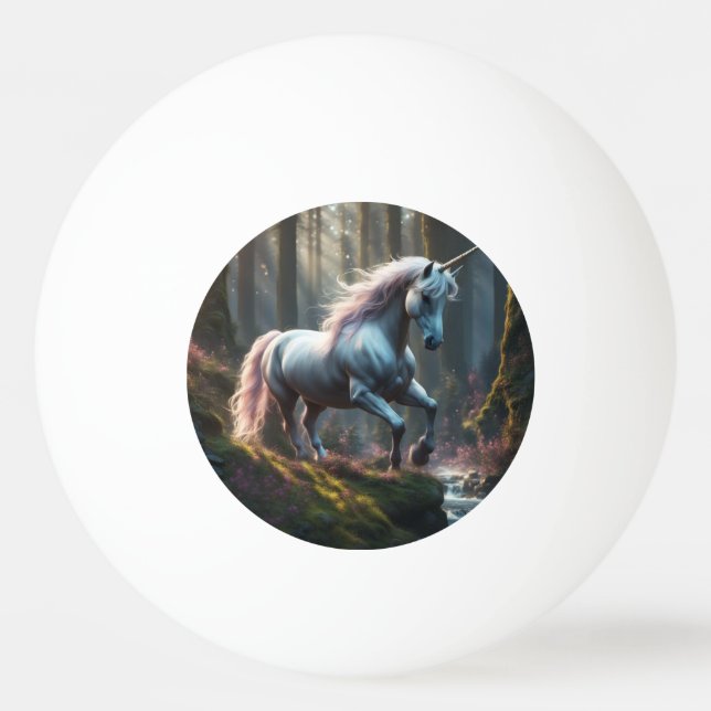 Balle De Ping Pong Unicorne (Devant)
