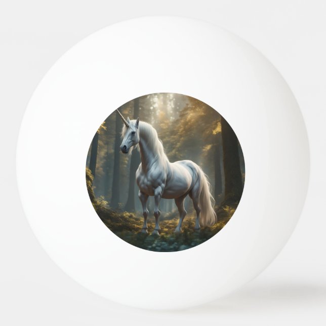 Balle De Ping Pong Unicorne (Devant)