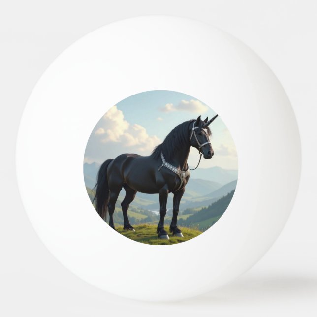 Balle De Ping Pong Unicorne (Devant)