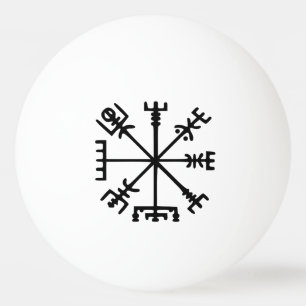 Balle De Ping Pong Vegvísir (Viking Compass)