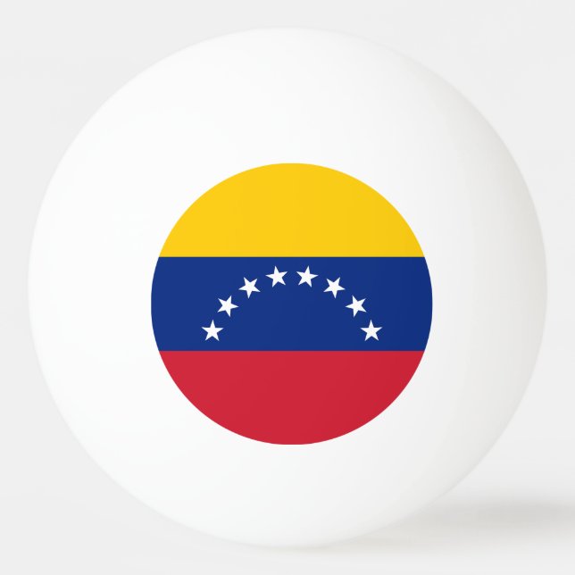 Balle De Ping Pong Venezuela (Devant)