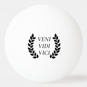 Balle De Ping Pong Veni Vidi Vici