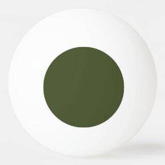 Balle De Ping Pong Vert de l'armée couleur unie