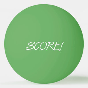 Balle de ping pong verte blanche 1 étoile