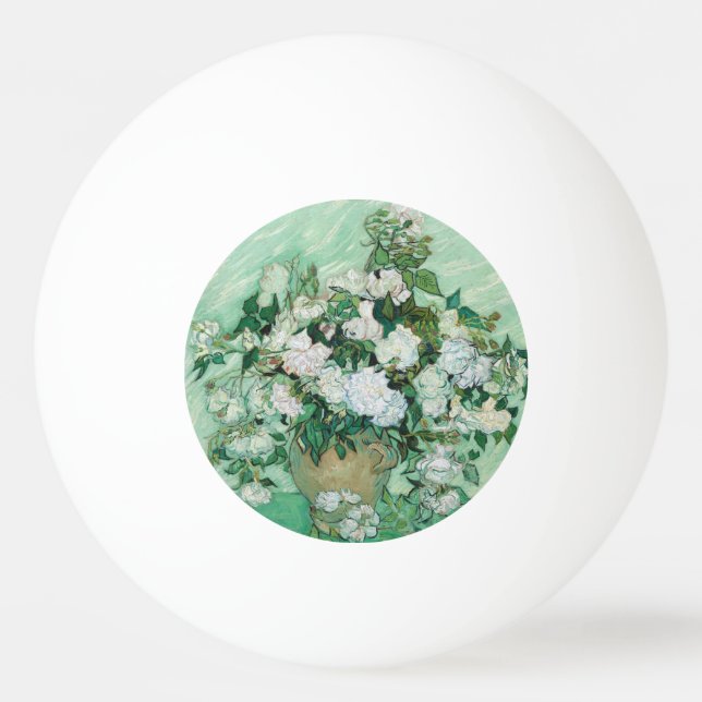 Balle De Ping Pong Vincent van Gogh - Rose (Devant)