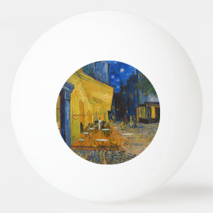 Balle De Ping Pong Vincent van Gogh - Terrasse de café la nuit