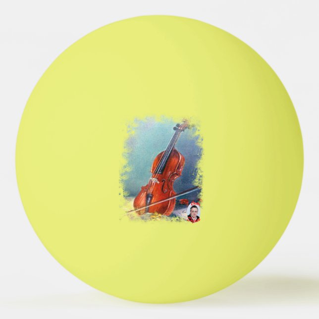 Balle De Ping Pong Violon/Violon (Devant)