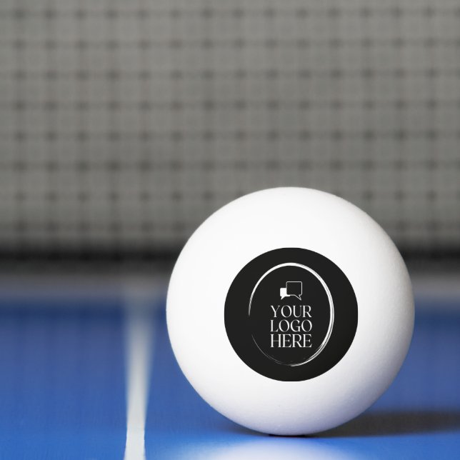 Balle De Ping Pong Votre logo ici moderne (Filet)