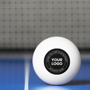 Balle De Ping Pong Votre propre logo et message de remerciement modif