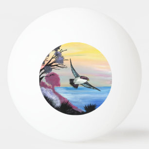 Balle De Ping Pong Vue Oiseaux