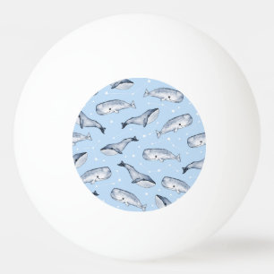Balle De Ping Pong Whale Wonders : Aquarelle Starry Sky