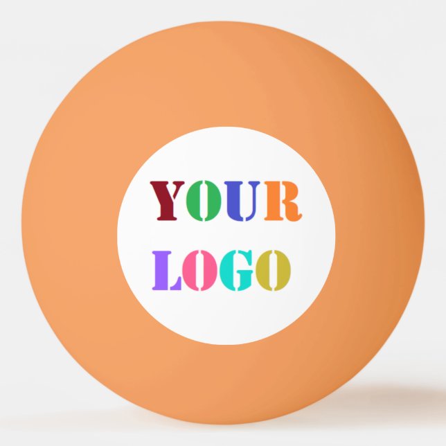 Balle De Ping Pong Your Logo Promotion Branded Ping Pong Ball Example (Dos)