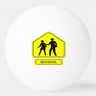 Balle De Ping Pong Zone scolaire