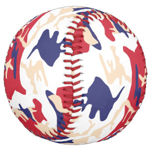 Balle De Softball 4 juillet, Jour de l'Indépendance, Beige de camouf
