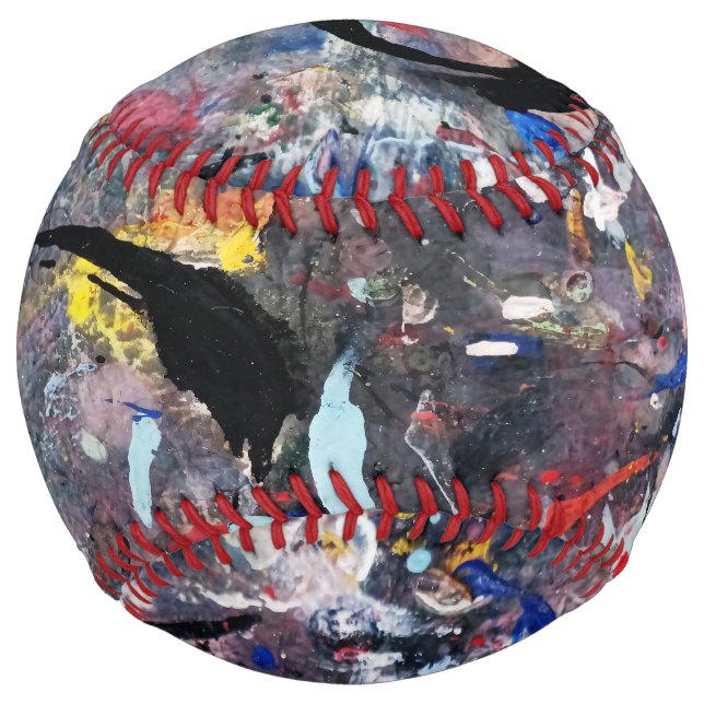 Balle De Softball art aléatoire (Devant)