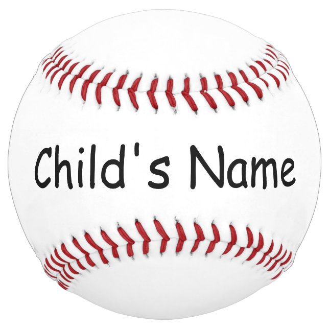 Balle De Softball Baseball personnalisé (Devant)