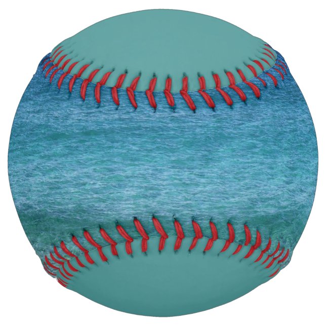 Balle De Softball Belle mer des Caraïbes calme  (Devant)