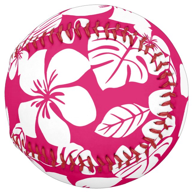 BALLE DE SOFTBALL BIKINI ROSE (ROUGE DE LA BAIE) (Devant droit)