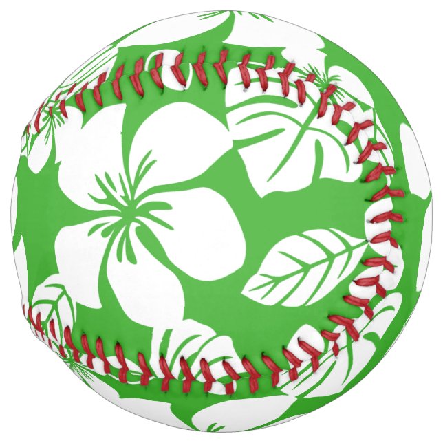 BALLE DE SOFTBALL BIKINI ROSE (VERT VERT VERT) (Devant droit)