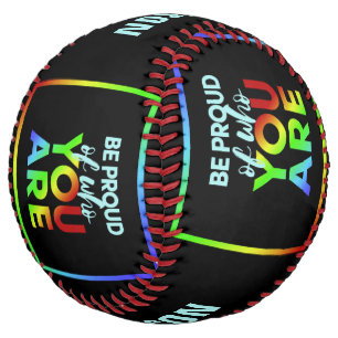 Balle De Softball Boule de softball Pride