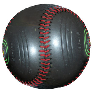 Balle De Softball Boules de pelouse noires, softball personnalisable