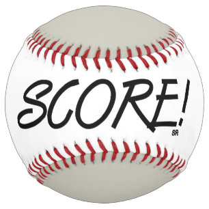 Balle De Softball Bouton de bascule blanc et gris