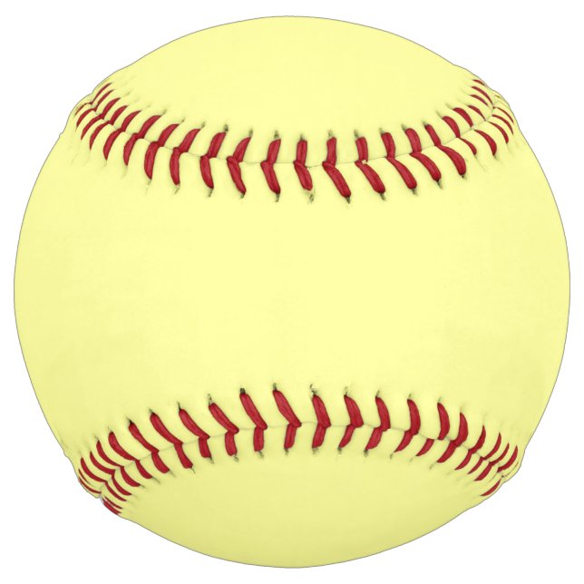 Balle De Softball Canari (uni)  (Devant)