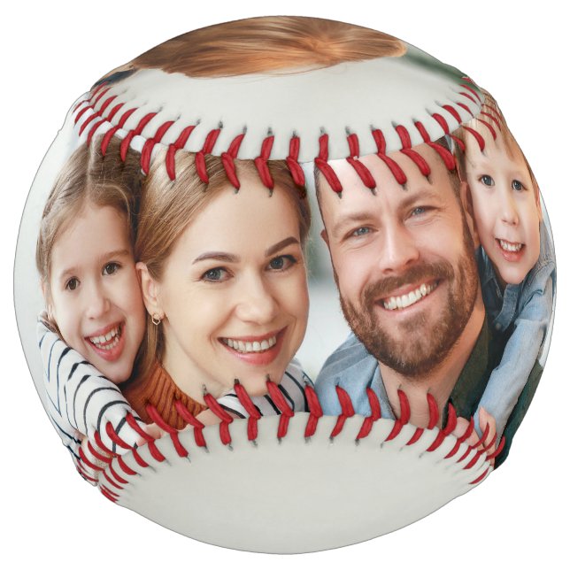 Balle De Softball Collage photo classique (Devant)