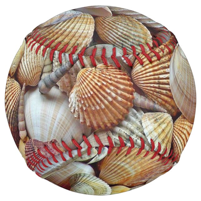 Balle De Softball Coquillages (Devant)