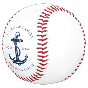Balle De Softball Croisière familiale personnalisée d'ancre de batea