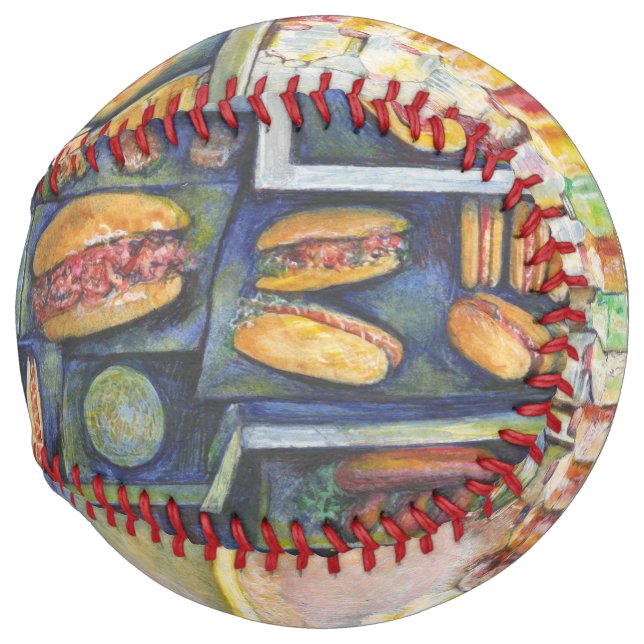 Balle De Softball Dangereusement Proche De L'Amusement (Dos gauche)