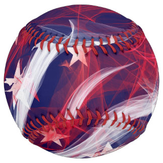 Balle De Softball Drapeau américain Softball