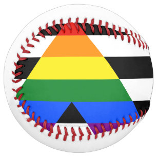 Balle De Softball Drapeau d'allié straight de SlipperyJoe lisse arc-