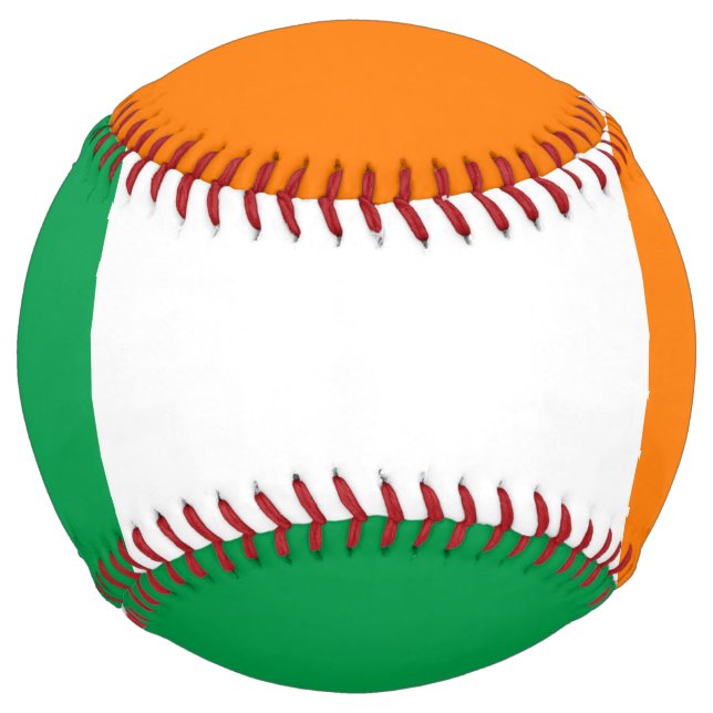 Balle De Softball Drapeau de l'Irlande (Devant)
