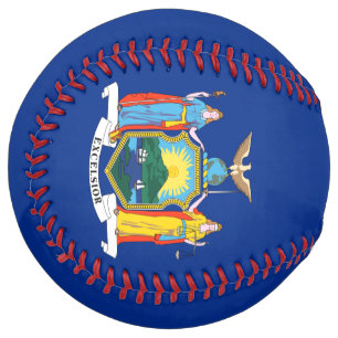Balle De Softball Drapeau de New York, L'Empire State, Colonies amér