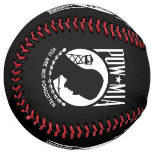 Balle De Softball Drapeau POW MIA : Soldats disparus de la guerre du