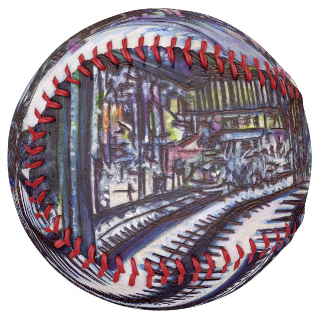 Balle De Softball Dusting the Piano (Dos Droit)