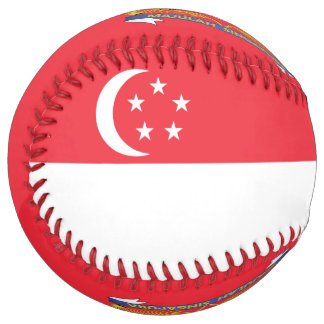 Balle De Softball Feel the heartbeat of Singapore in every stitch!