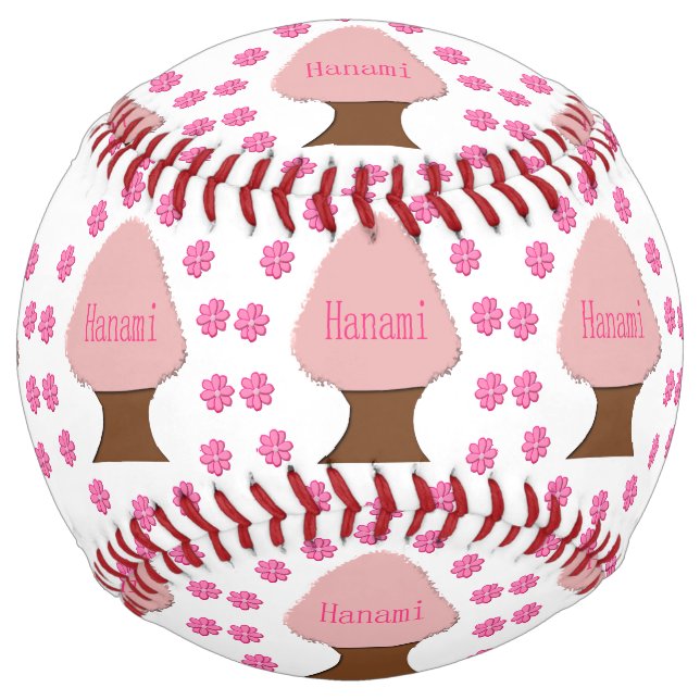 Balle De Softball Hanami Cerisier japonais (Devant)