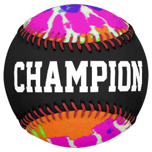 Balle De Softball holiES - Power Spiral Batik Style