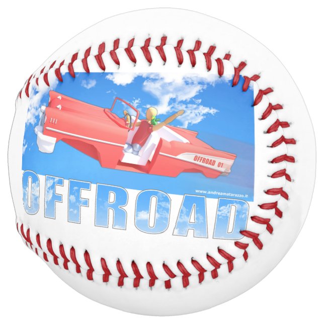 Balle De Softball Hors route - 01 (Devant droit)